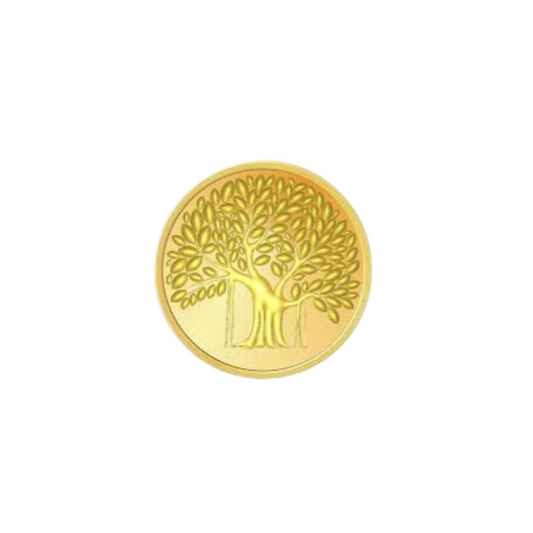 Handcrafted Gold Coin