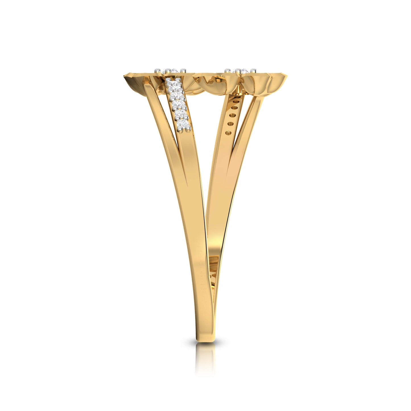 Flower Diamond Ring